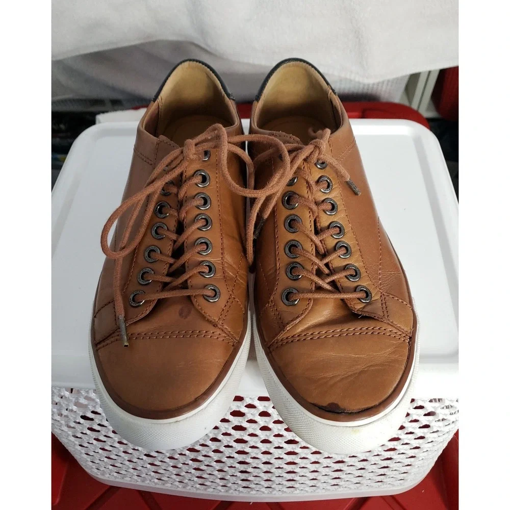 Coach Mens Casual Shoes Size‎ 7.5D Brown & Black